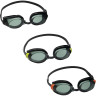 Очки для плавания BESTWAY FOCUS от 7 лет, 3 цвета в наборе 21096 BW