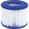 СПА-бассейн BESTWAY MIAMI AIRJET 132/180х66см 669л, круглый аэромассаж 60001 BW